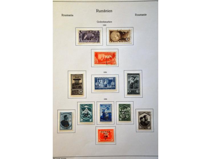 collection 1862-1978 used and many * with better stamps, sets and minisheets, in 2 albums