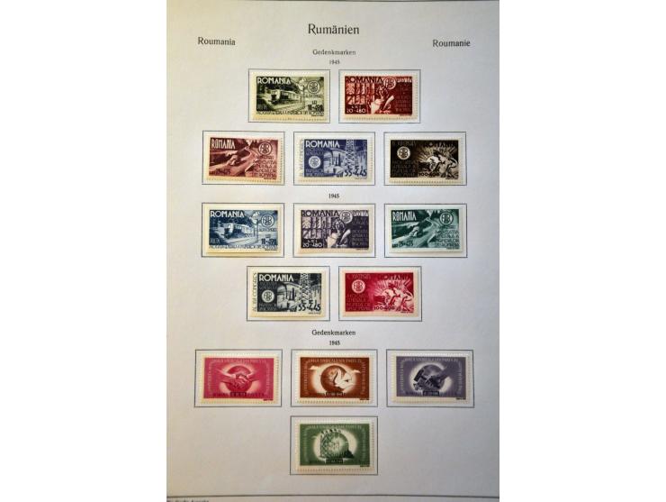 collection 1862-1978 used and many * with better stamps, sets and minisheets, in 2 albums