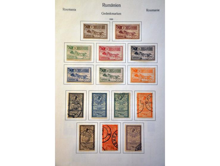 collection 1862-1978 used and many * with better stamps, sets and minisheets, in 2 albums