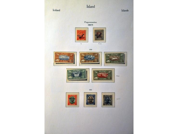 collection 1873-1976 mainly */** with many better stamps and sets in KaBe album