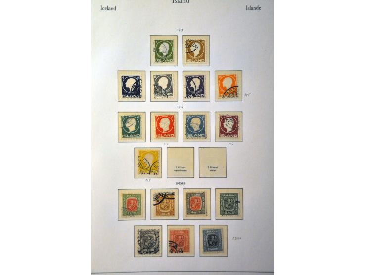 collection 1873-1976 mainly */** with many better stamps and sets in KaBe album