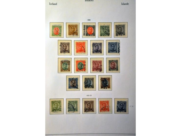 collection 1873-1976 mainly */** with many better stamps and sets in KaBe album