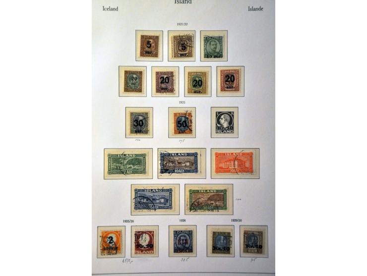 collection 1873-1976 mainly */** with many better stamps and sets in KaBe album