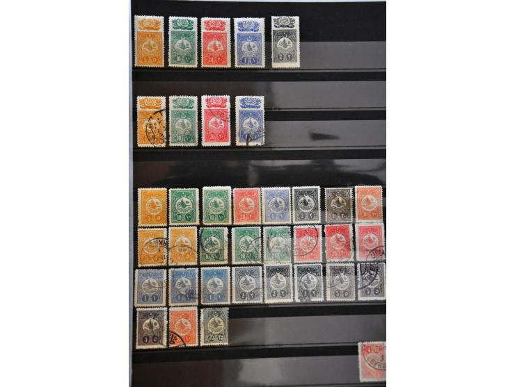 collection 1862-1997 mainly */** with many better sets including Lausanne Peace, Mi. nrs. 843-856, Smyrna Exposition, Sivas, 