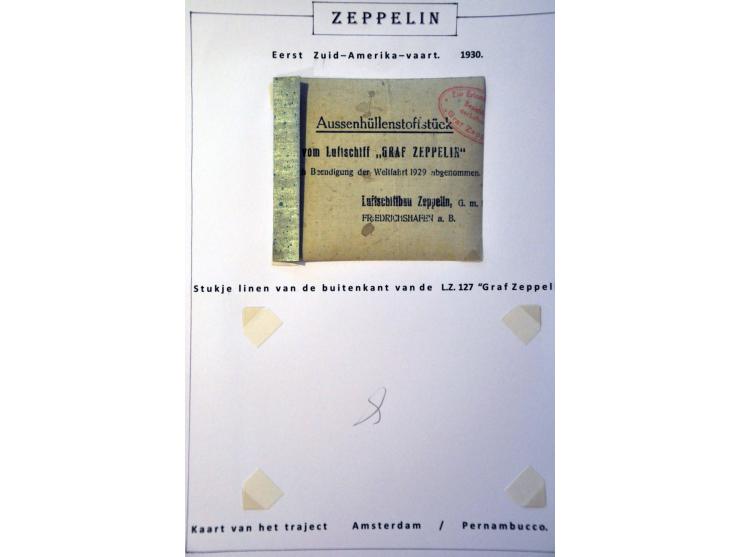 collection of about 130 Zeppelin covers including better flights and frankings, Treatypost, registered etc. on album leaves i