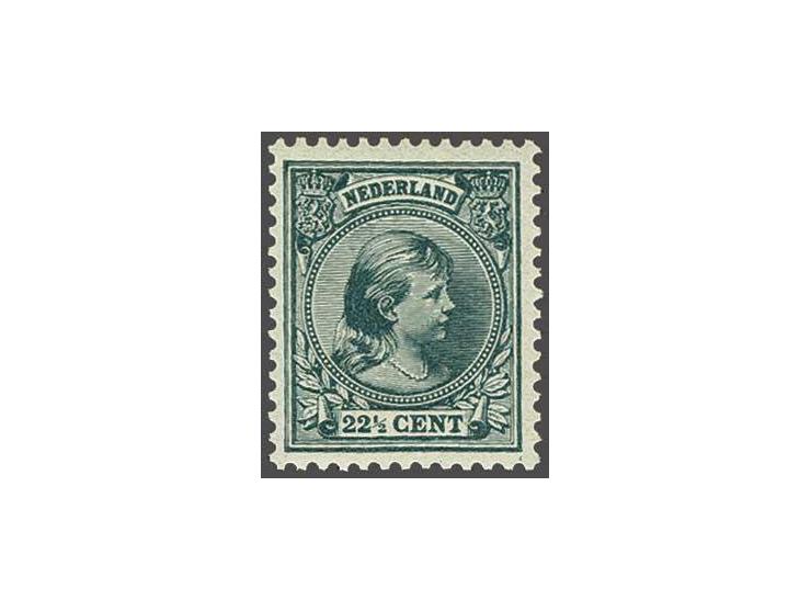 22½ cent zwartgroen, cat.w. 275