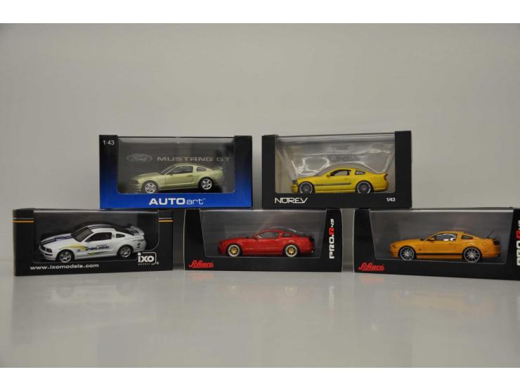 Ford Mustang Parotech Cesam, Norev, 1:43, yellow, Mint, Ford Mustang Boss 302, Schuco Pro.R43, 1 of 500, 1:43, yellow, Excell