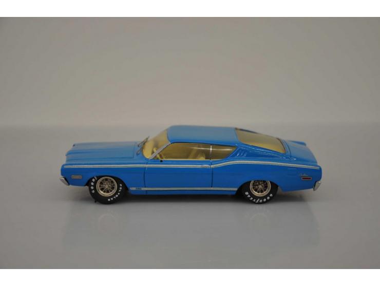 Mercury Cyclone GT 1968, Zaugg, 1:43, blue, Mint.