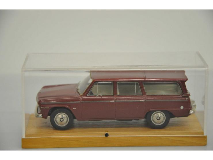 Studebaker Wagoneer, Budig, 1:43, red, Excellent (window front right missing).