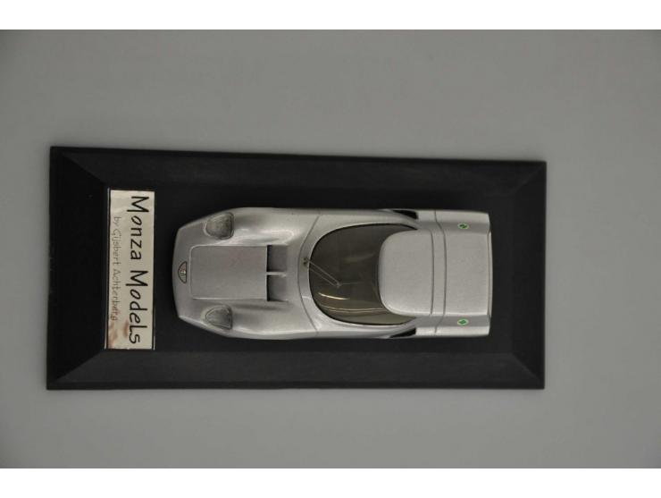 Alfa Romeo Scarabeo I OSI 1966, Monza Models (by Gijsbert Achterberg), 1:43, silver, Near Mint (box slightly damaged).