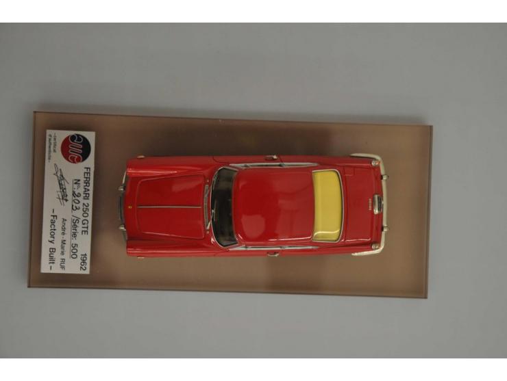 Ferrari 250 GTE 1962, AMR (André Marie Ruf), No 203 of 500, hand built, 1:43, red, Mint.