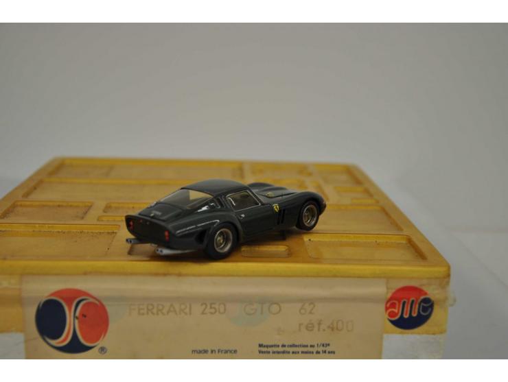 Ferrari 250 GTO 1962, AMR (André Marie Ruf), Ref. 400, 1:43, green, Near Mint (right wiper loose in box, original box include