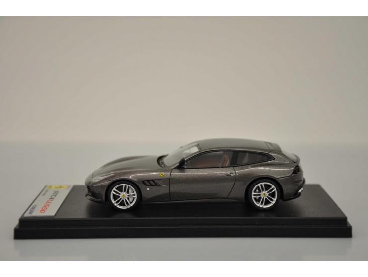 Ferrari GTC4 Lusso Geneva Motorshow 2016, LookSmart, hand built, 1:43, grey, Near Mint (left mirror glued).