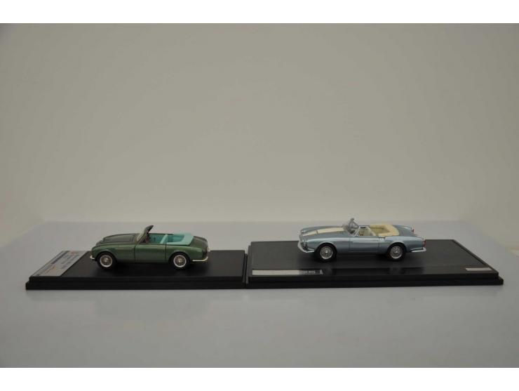 Maserati A6G 2000 Spyder Frua 1952, Tecnomodel, 1:43, green, Excellent (wipers and strip front window missing), Maserati A6G 