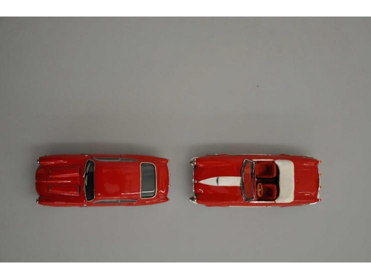 Maserati A6G 2000 Zagato Competizione, Model IV Factory, hand built, 1:43, red, Mint, Maserati A6 GCS Frua 1955, DTD Miniatur