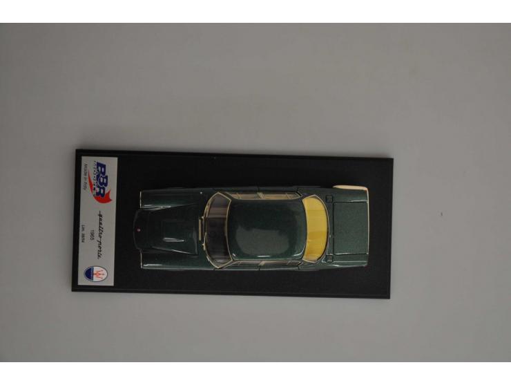 Maserati Quattroporte 1965, BBR, No 38 of 54, 1:43, green, Near Mint (window style left bit loose).