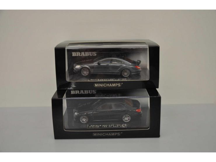 Mercedes-Ben Brabus 850 E63 E-Class 2015, Minichamps First Class Collection, No. 196 of 200, 1:43, black, Mint, Brabus Rocket