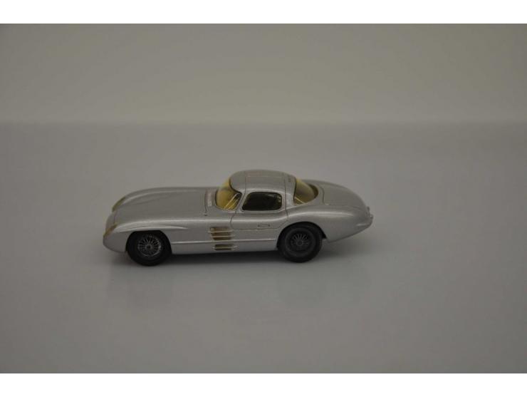 Mercedes-Benz 300 SCR 1955, Record France, hand built, 1:43, silver, Near Mint (box some scratches).