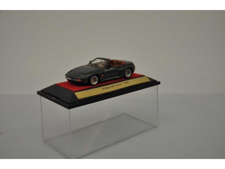 Porsche 928 S Convertible, MOG Resine Models, hand built, No. 5 of 500, 1:43, dark green, Mint.