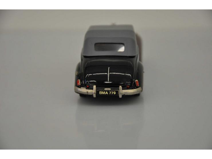 Alvis TC 21/100 Grey Lady Drophead (Hood) 1954, Top Marques, 1:43, grey/black, Near Mint (front wheel left very slightly croo