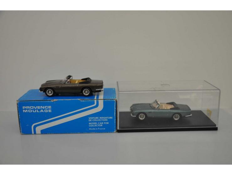 Aston Martin DB6 Roadster, Provence Moulage, 1:43, green, Near Mint (small spot on front window, box damaged), Aston Martin D