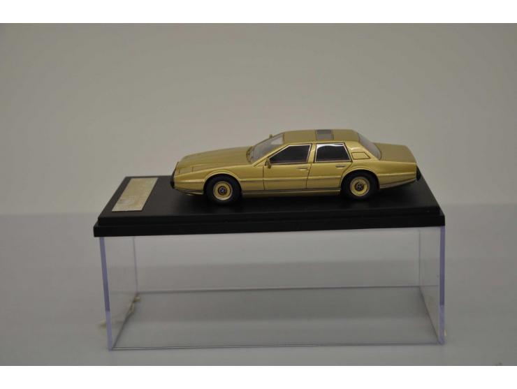 Aston Martin Lagonda V8, ABC Brianza, No 109 of 500, hand built, 1:43, gold, Near Mint (bit dusty).