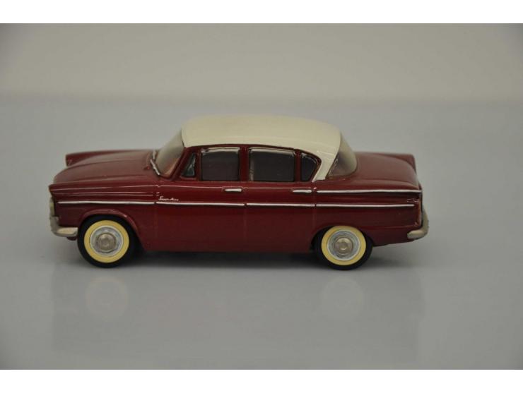 Hillman Super Minx 1963, Pathfinder Models, No 19 of 600, 1:43, red/white roof, Mint.