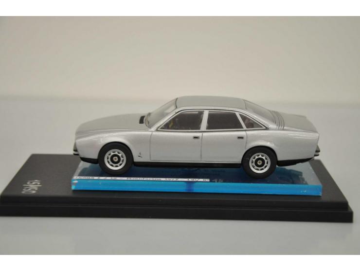 Jaguar XJ 12 Pininfarina 1973, Alezan, No 15 of 150, hand built, 1:43, silver, Mint.