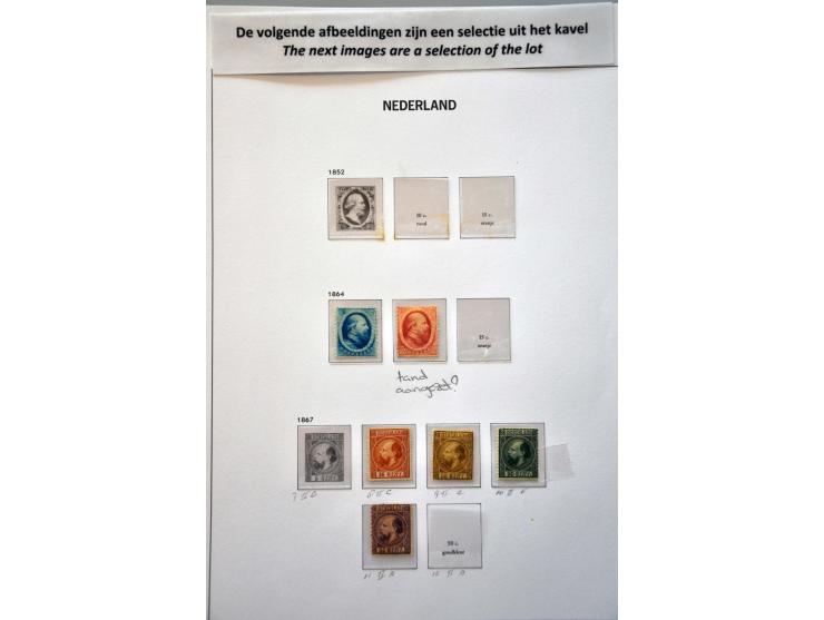 collectie 1864-2012 geheel */** met veel beter materiaal w.b. klassiek in gemengde kwaliteit, Bontkraag, Jubileum 1923, Veth,