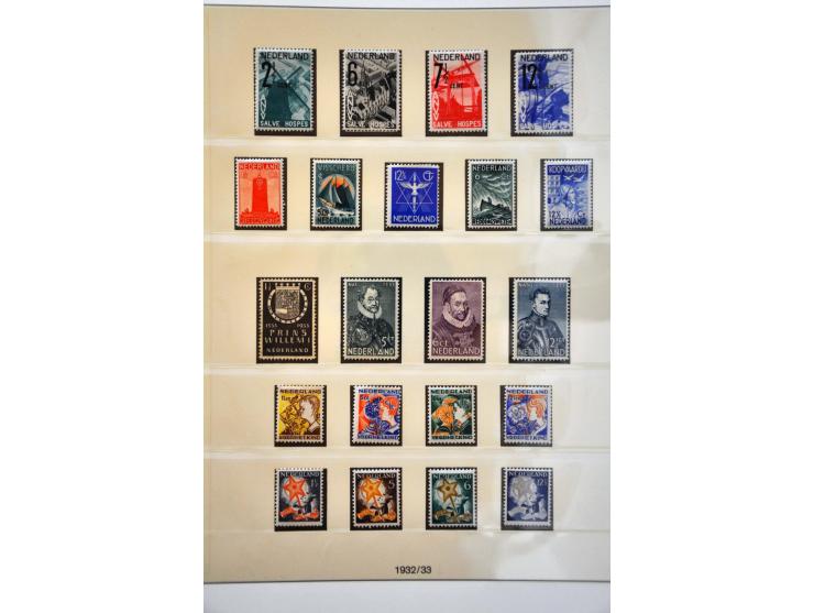 collectie 1852-2001 op hoofdnummers compleet met tevens port, dienst, roltanding, telegram etc. in deels gemengde kwaliteit i