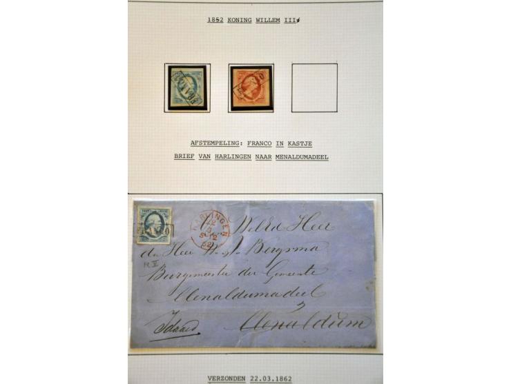 collectie fdc's 1-200 in gemengde kwaliteit in Davo album 