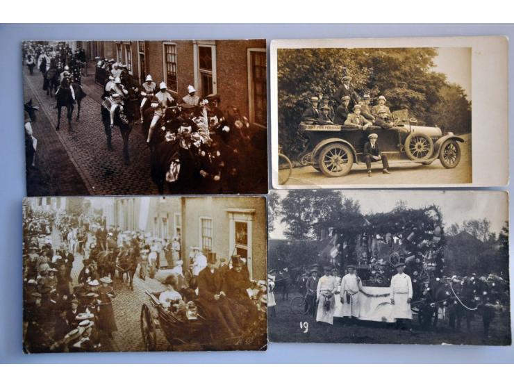 Bleiswijk prachtcollectie ca. 500 ex. zeer oude met veel beter o.a. fotokaarten in 5 albums 