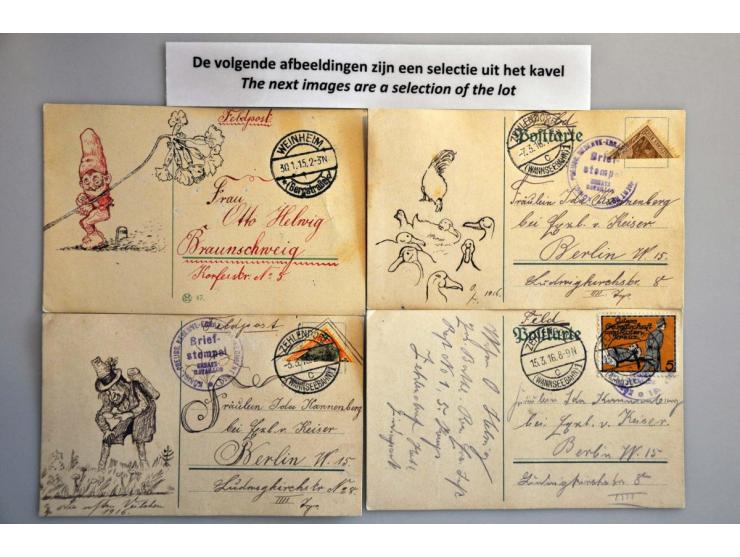 about 80 covers/postal stationery including Germany and Netherlands and Colonies