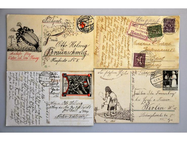 about 80 covers/postal stationery including Germany and Netherlands and Colonies