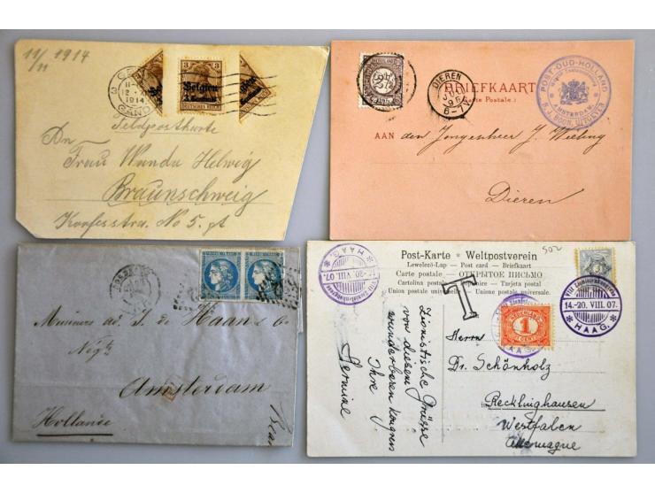 about 80 covers/postal stationery including Germany and Netherlands and Colonies