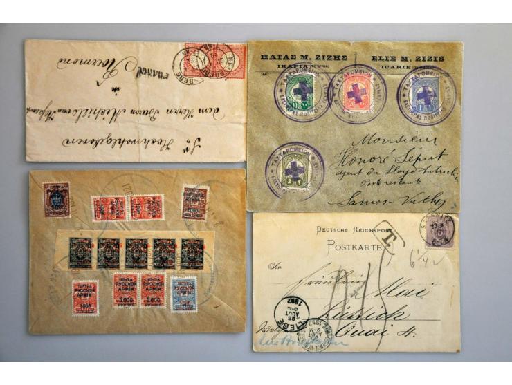 about 80 covers/postal stationery including Germany and Netherlands and Colonies