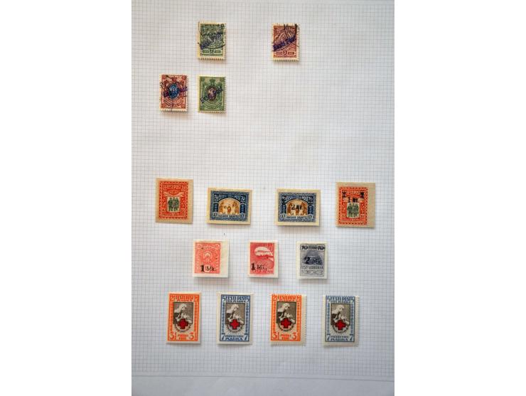 collection 1918-1998 mainly */** with many better sets and stamps, some varieties, imperforated etc. in good quality in binde