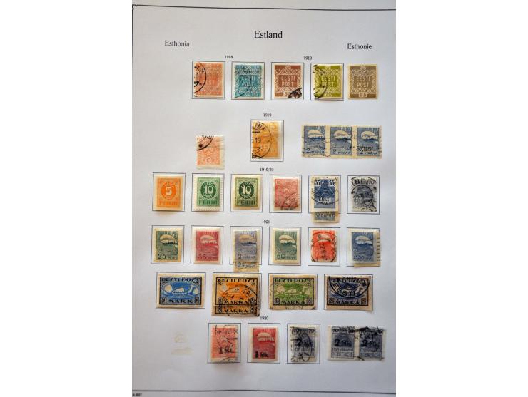 collection until 1941 used and */** with better sets and stamps in KaBe binder