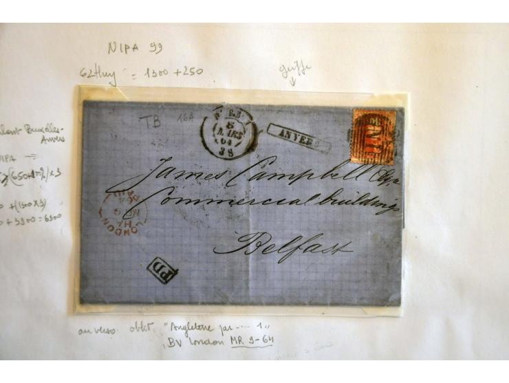 gespecialiseerde collectie 1849-1905 zowel gestempeld als */(*) met vele betere ex., plaatfouten, druktoevalligheden, stempel