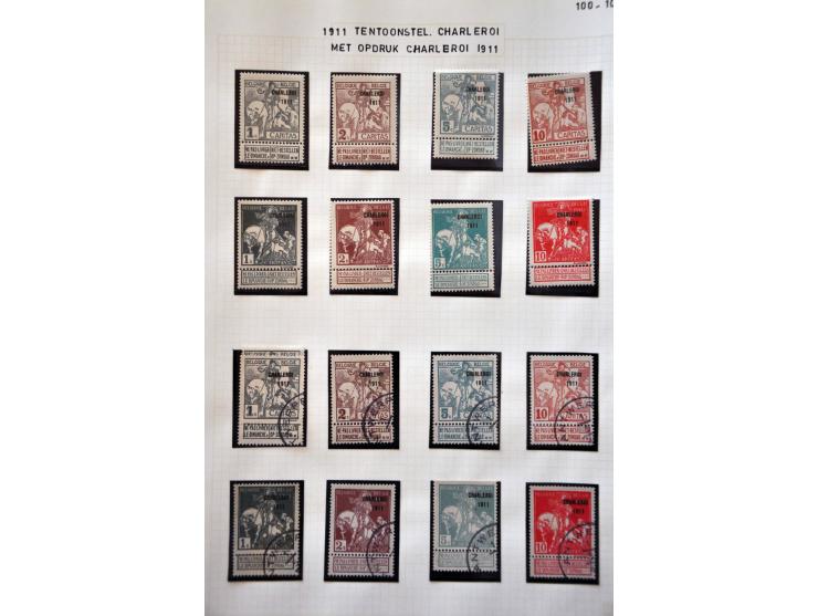 collectie 1849-1969 zowel gestempeld als */** verzameld met veel betere ex. en series w.b. uitgebreid klassiek, ongetand, Alb