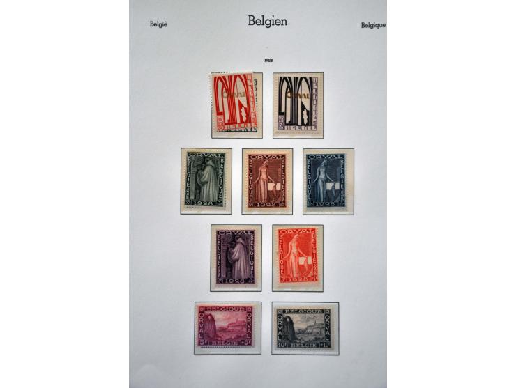 collectie 1849-2004 voornamelijk */** w.b. uitgebreid klassiek en betere ex. met o.a  schrijvers, UPU 1952 en vrijwel alle go