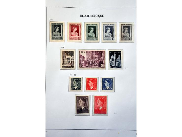 collectie 1849-1970 deels */** w.b. UPU 1952 in 2 Davo albums