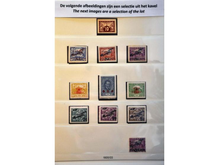 Vlaardingen A (Ey 200) gevlekt doch volledig op 15 cent donkeroranje pos. 68-69 in paar, pracht ex.  