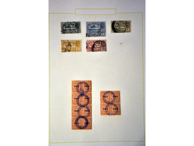 Stempel VLIEGKAMP SOESTERBERG op zegels ½, 2 en 2½ cent briefkaart 30 juni 1911 en op entreebewijs, geplakt op briefkaart met