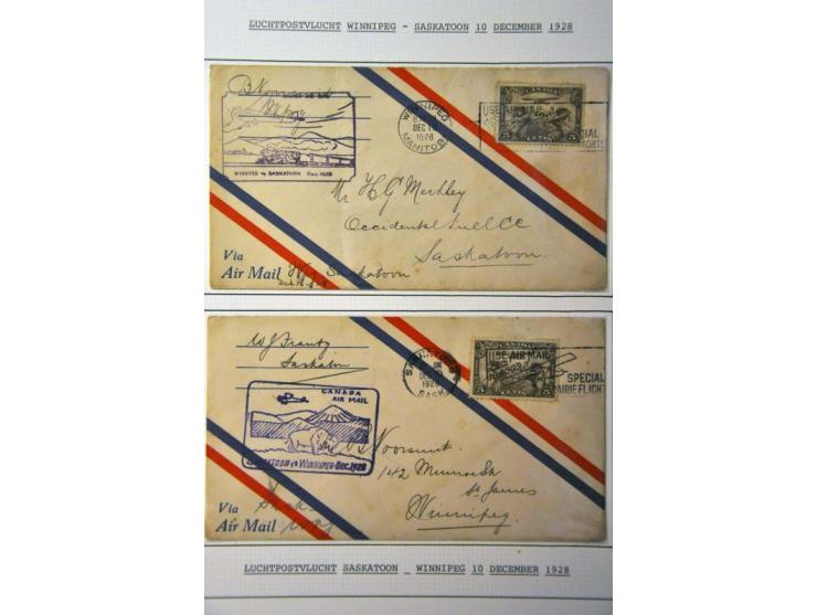 covers including fdc's and better Airmail in 2 albums