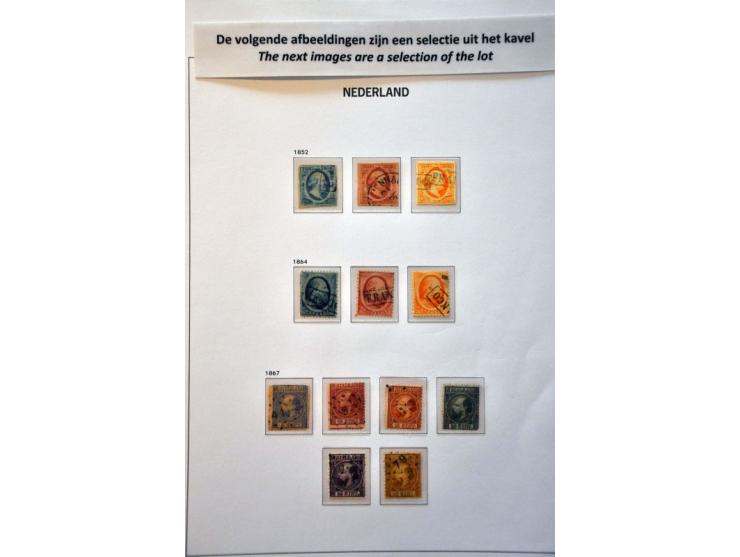 collectie 1852-2001 meest */** op hoofdnummers compleet met veel beter materiaal w.b. Bontkraag, Jubileum 1913 en 1923, Veth,