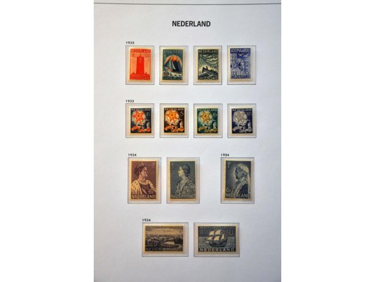 collectie 1852-2001 meest */** op hoofdnummers compleet met veel beter materiaal w.b. Bontkraag, Jubileum 1913 en 1923, Veth,