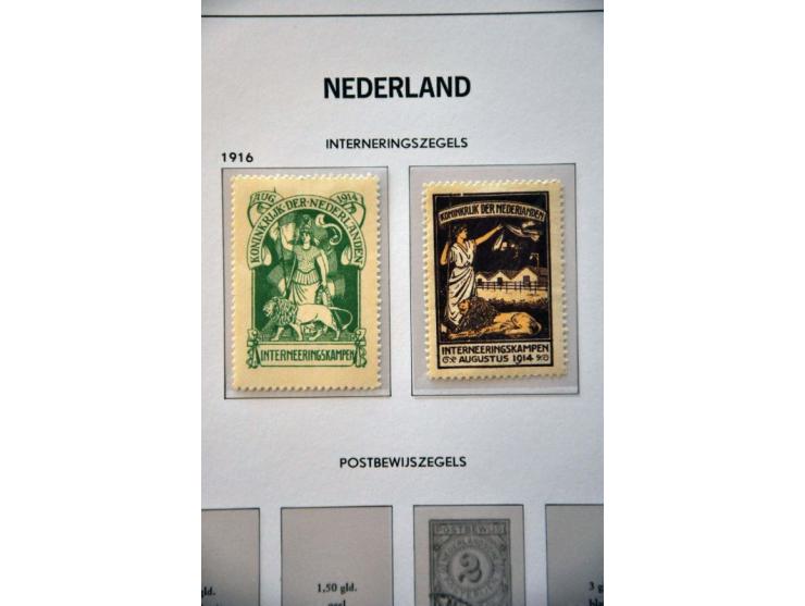 collectie 1852-2001 meest */** op hoofdnummers compleet met veel beter materiaal w.b. Bontkraag, Jubileum 1913 en 1923, Veth,