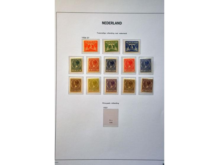 collectie 1852-2001 meest */** op hoofdnummers compleet met veel beter materiaal w.b. Bontkraag, Jubileum 1913 en 1923, Veth,