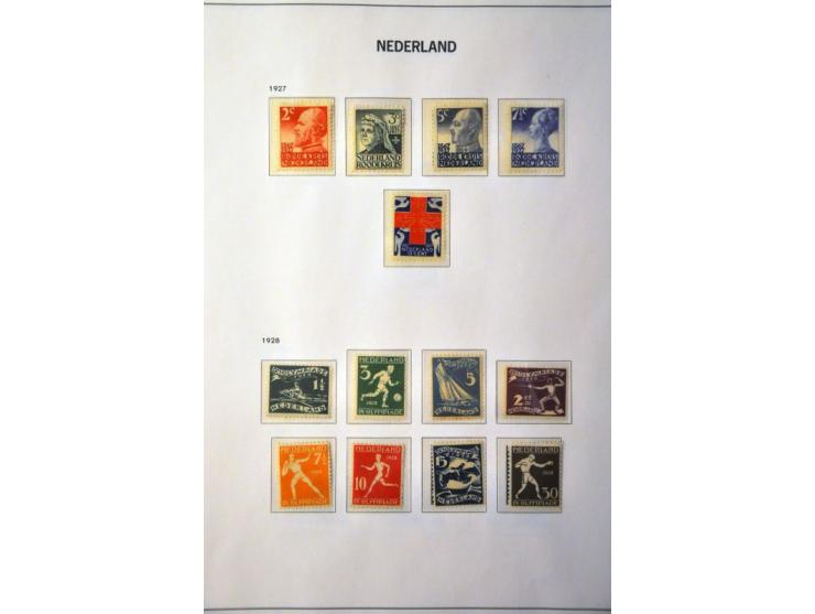 collectie 1852-1969 (*) */**  in gemengde kwaliteit met o.a. nrs. 1-5, 10, 13-18, 28-29, 48-49, 50-76, 80, 90-101, port, lp 1